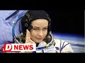 Russian film team boldly shoot towards space station