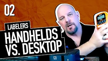 Handheld Labelers vs. Desktop Labelers (P-Touch Industrial Labeling) | BS with Todd