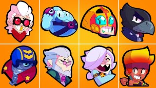 Brawl Stars Icons Squeak, Belle, Colonel Ruffs And More