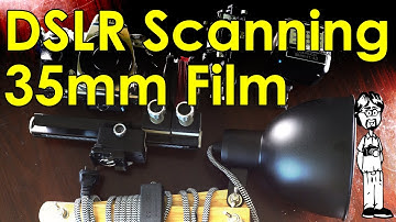 Scan 35mm Film with APS-C, Full Frame, or MFT Cameras, Full Technique with Explanations & Samples