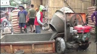 Kenangan Pengecoran Tahap 2 Masjid DI Sumurarum Grabag - Iringan Lagu ; Rebana Nurul Machsyar Tirto