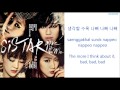 Sistar  bad boy hangulromanizationenglish color coded