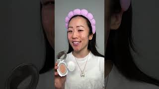 Trying the Tirtir Aura Cushion Foundation #shorts