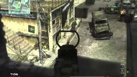 MW3 Fallen MP7 3-Kill Streak 1