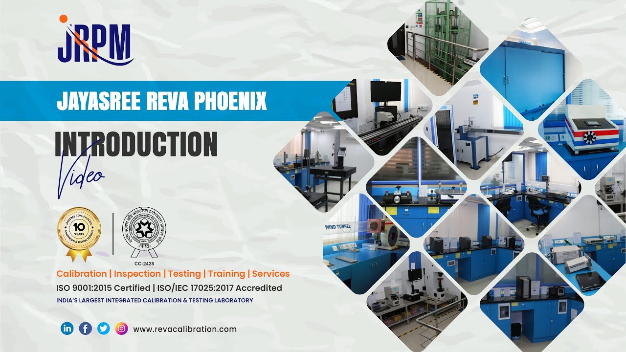 JRPM Lab About Jayasree Reva Phoenix Metrology Pvt Ltd and NABL