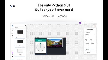 Python GUI Builder - PYUIBuilder