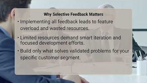 How Do You Decide Which Customer Feedback To Act On?