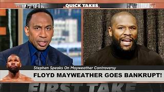 Stephen A. Smith ASKS Floyd Mayweather: "Are You BANKRUPT After $402M Scam?"