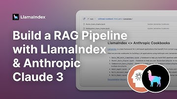 Build a RAG Pipeline with LlamaIndex and Anthropic Claude 3