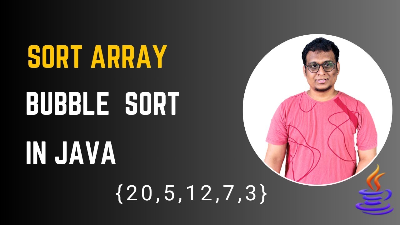 How to Sort an Array | Bubble Sort - YouTube