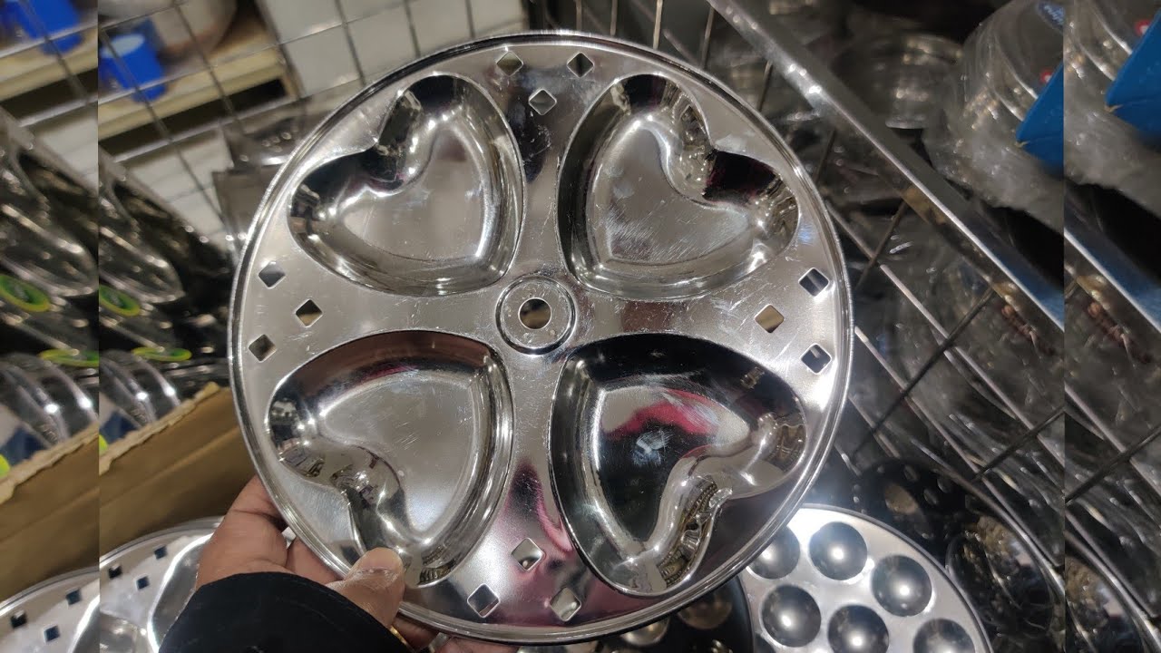 jeyachandran Textiles Kitchen Stainless Steel Idly pathiram Containers ...