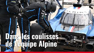 24 Heures du Mans : immersion dans le stand Alpine