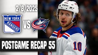 Ranger Fan Reaction Game 55┃NYR-4 CBJ-3! A 20 MINUTE EFFORT SOMEHOW RESULTS IN A WIN!