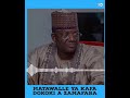 Jawabin Governor Matawalle Of Zamfara