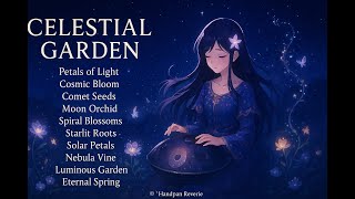 ✨ Celestial Garden 🌌 Handpan Universe 🌸 | Relaxing Cosmic Sound Journey 🎶