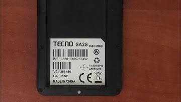 Tecno Sa2S GOOGLE ACOUNT BYPASS FRP BYPASS