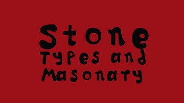 STONE lecture #1  Stone and types
