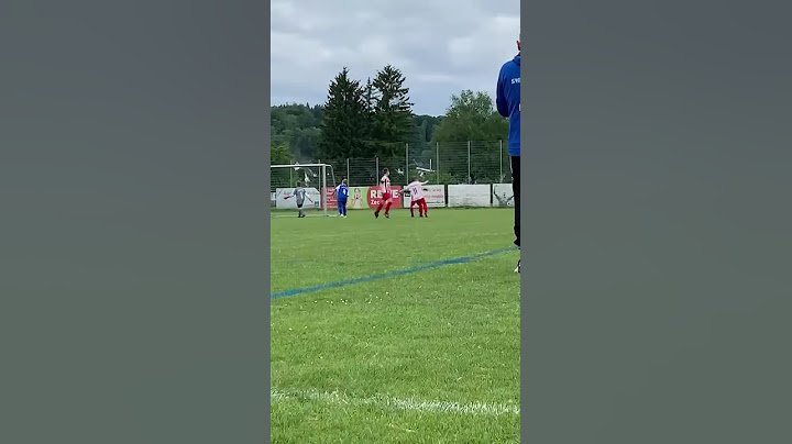 Das war das 1:0 Moritz hat das Tor geschossen