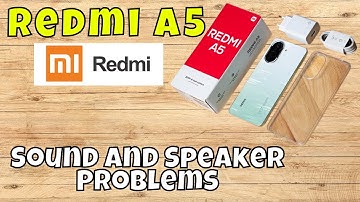 Sound and Speaker Problems on Redmi A5 | Step-by-Step Fix Guide