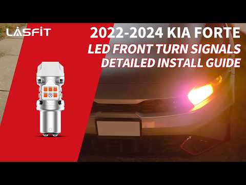 How to Install LED Front Turn Signal Lights on 2022-2024 Kia Forte