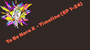 The Complete To Be Hero X Timeline Explained (Season 1)