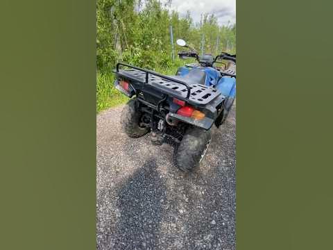 Выхлоп квадроцикла 300 кубов 🤤 - YouTube