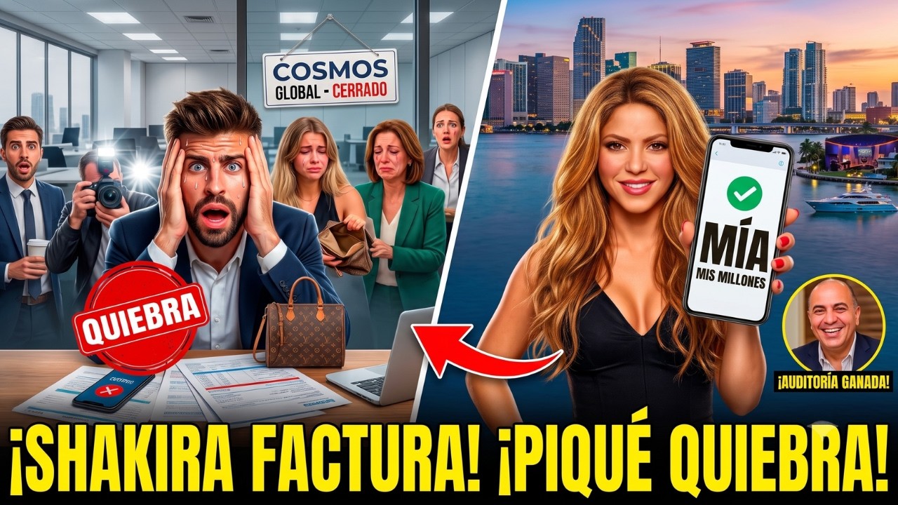 ¡EN LA RUINA ABSOLUTA! Shakira le quita TODO su dinero De las EMPRESAS delos Piqué 😱💸