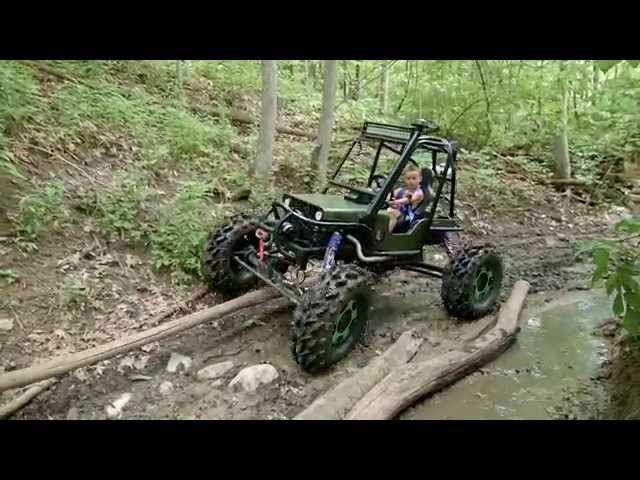 Mini Rock Crawler Built for a 5 year old class=