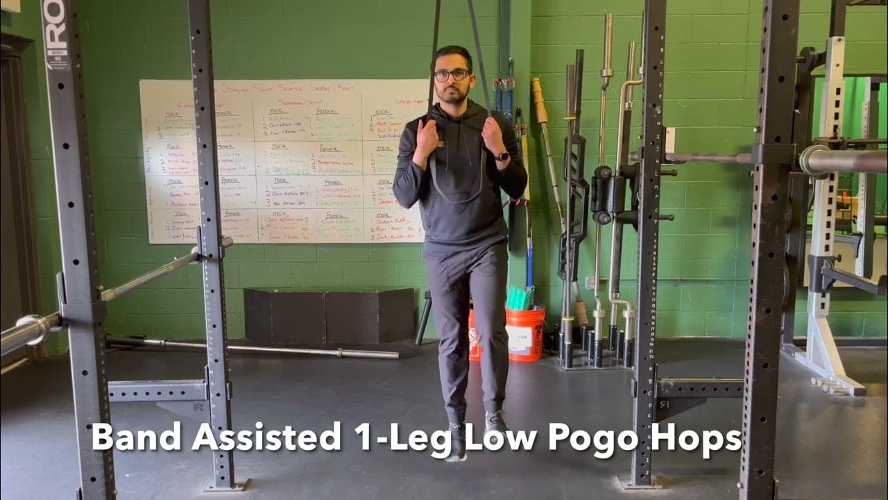Band Assisted 1 Leg Low Pogo Hops YouTube