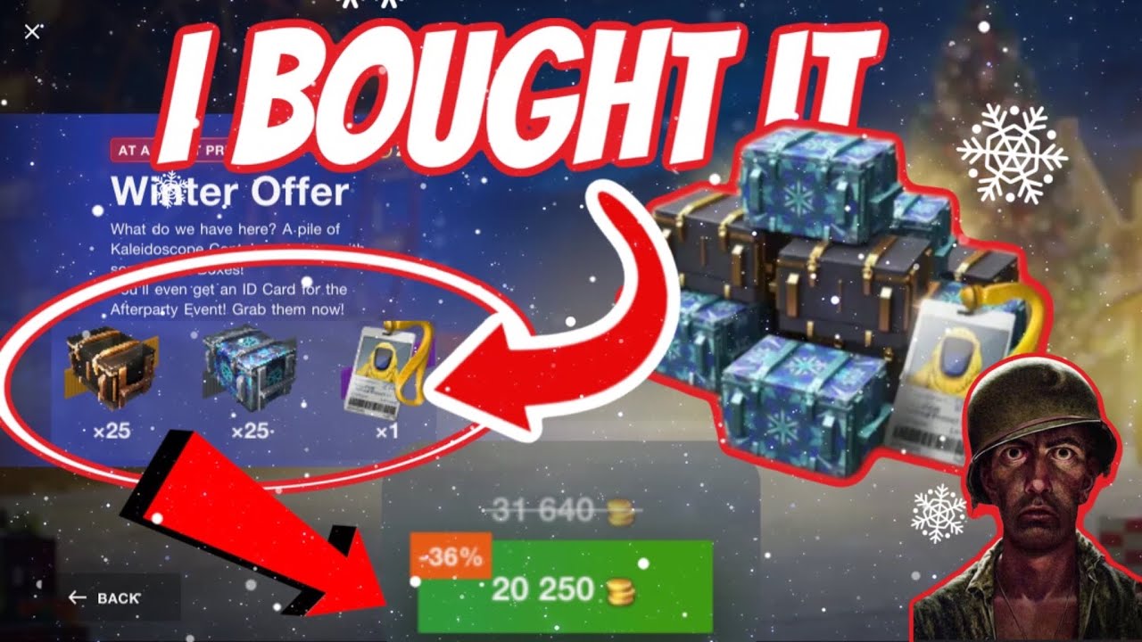 I BOUGHT A BOUNDLE FOR 20,000 GOLD😱🎁 - 25 BLACK BOX + ID CARD🎁 | WOTB