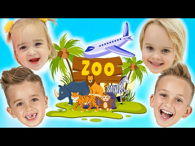 Vlad and Niki - Family trips to the Zoo and Amusement park for kids class=