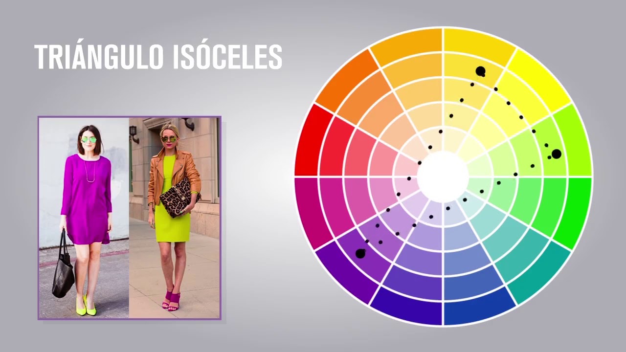 Como combinar los colores de mi ropa. Color para lucir hermosa con el circulo  cromático. - YouTube