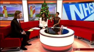 Prof Tony Young Innovation in NHS - BBC Breakfast