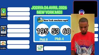 New York Friday April 24, 2026 Official Results of the Numbers #newyork #loto #results