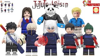 New Lego Jujutsu Kaisen Season 2 Anime Minifigures Unofficial By WM Blocks 6140 #jujutsukaisen