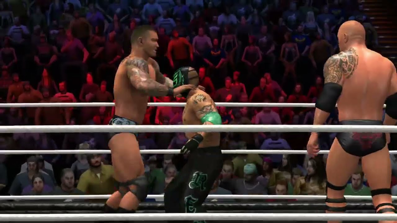 Rey mysterio VS Randy orton Vs The Rock | WWE 13 | PS3 