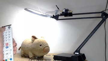 電視遙控器控制檯燈