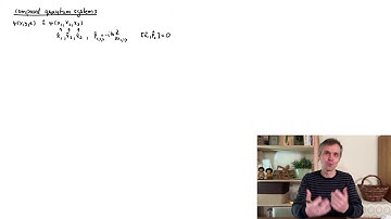 QUANTUM INFORMATION PROCESSING - Quantum mechanical foundations: composed systems