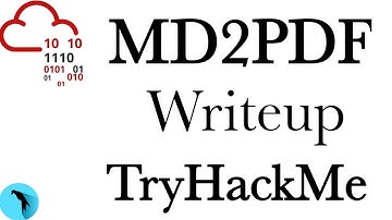 MD2PDF TryHackMe CTF Solution | rradhasan