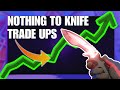 CS2 Nothing to Knife Trade Ups