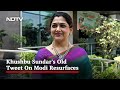 BJP leader Khushbu Sundar's old tweet on PM goes viral