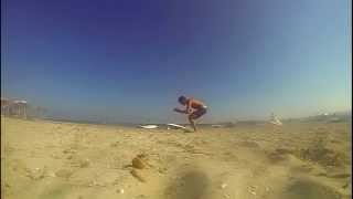 Backflip On The Beach of Limnos, Greece (GoPro Hero 3 - 240 fps)