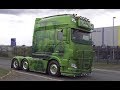 Trucker Treffen Hermsdorf 2018 die Ankunft mit DAF XF Longline