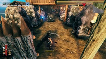 new skoll and hati knife combo test: valheim mistlands