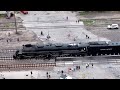 FULL DRONE VIDEO: Historic Big Boy steam locomotive rolls through Columbus