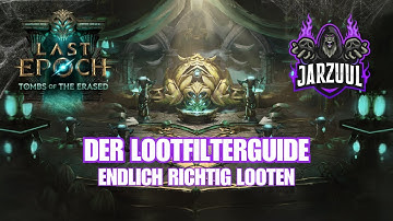 Everything you NEED to know about LOOTFILTER in Last Epoch – Create, Import, Edit!