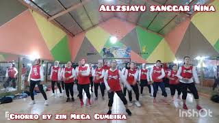 Senam RK INDONESIA JUARA choreo by zin mega Gumbira (advance class sanggar Nina)