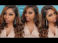 HOW TO: FLAWLESS MELT INSTALL | Highlight Body Wave Frontal Wig 😍| Ft. Donmily Hair