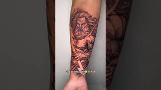 ZEUS God of thunder #zeus #tattoo #blitattoostudio #artistlife #punjabicreator