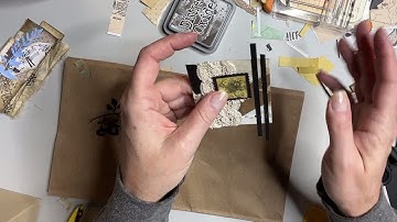 DIY Scrappy Clusters the Easy Way. Anyone Can Make These. Simple Paper Craft for Junk Journals